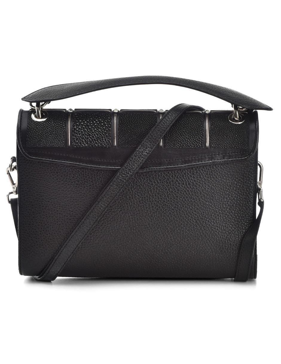 Bolsa clutch de piel para mujer 6