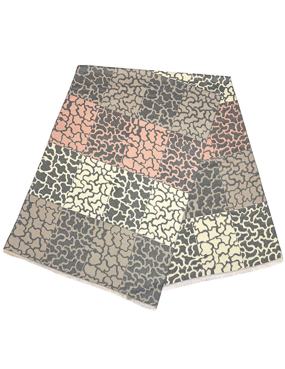 Chalina Twist Side estampado bloques de color