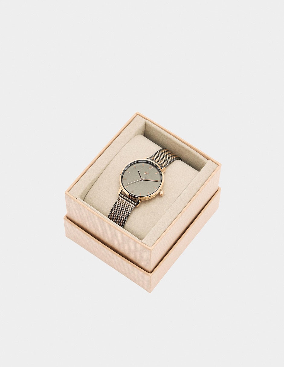 Reloj Rose Gold Tray para mujer 241889 4