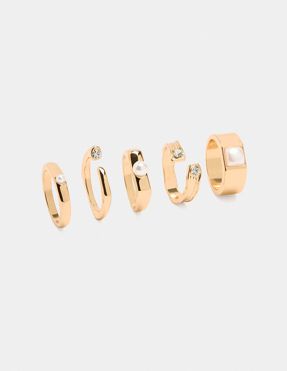 Set anillo Stay Mixed brillante 2