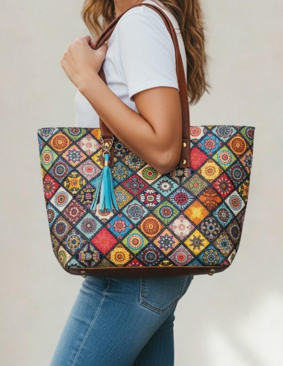 Bolsa tote Bambú para mujer 2