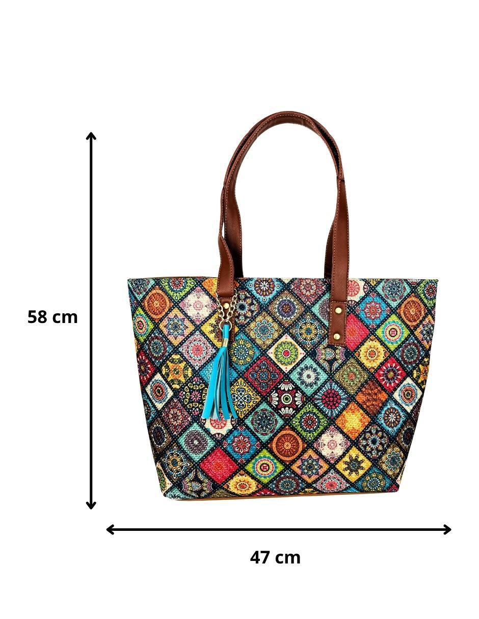 Bolsa tote Bambú para mujer 5