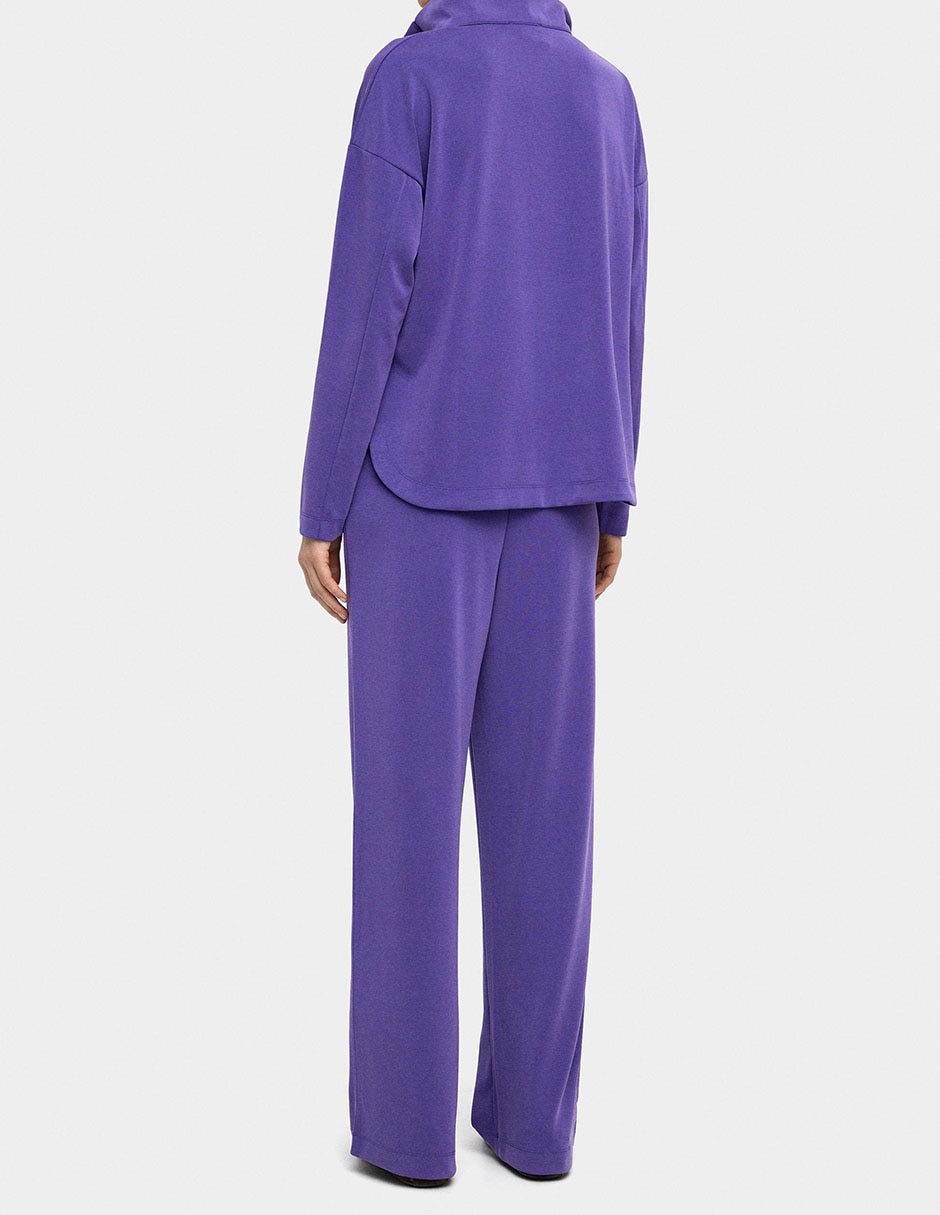 Pantalón acampanado baggy para mujer 4