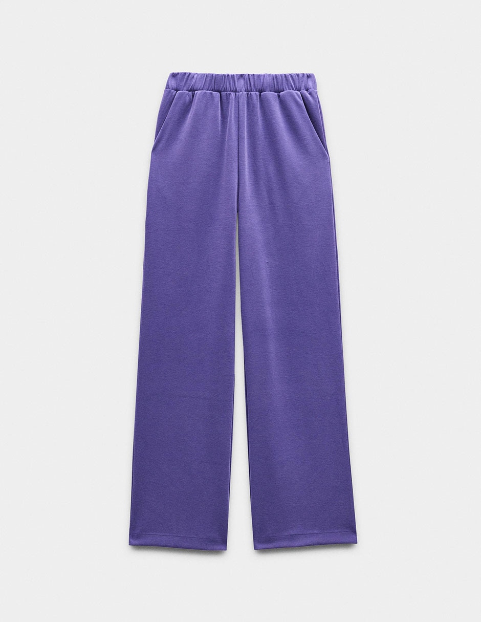 Pantalón acampanado baggy para mujer 5