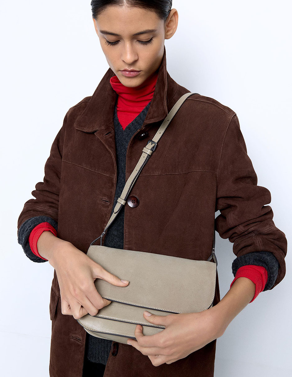 CROSSBODY PARFOIS 24148, M, GRIS MEDIO