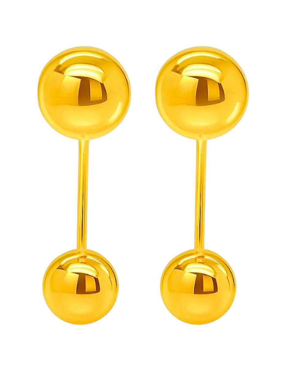 Piercing redondo de oro 10 k con acabado liso Piercing redondo de oro 10 k con acabado liso