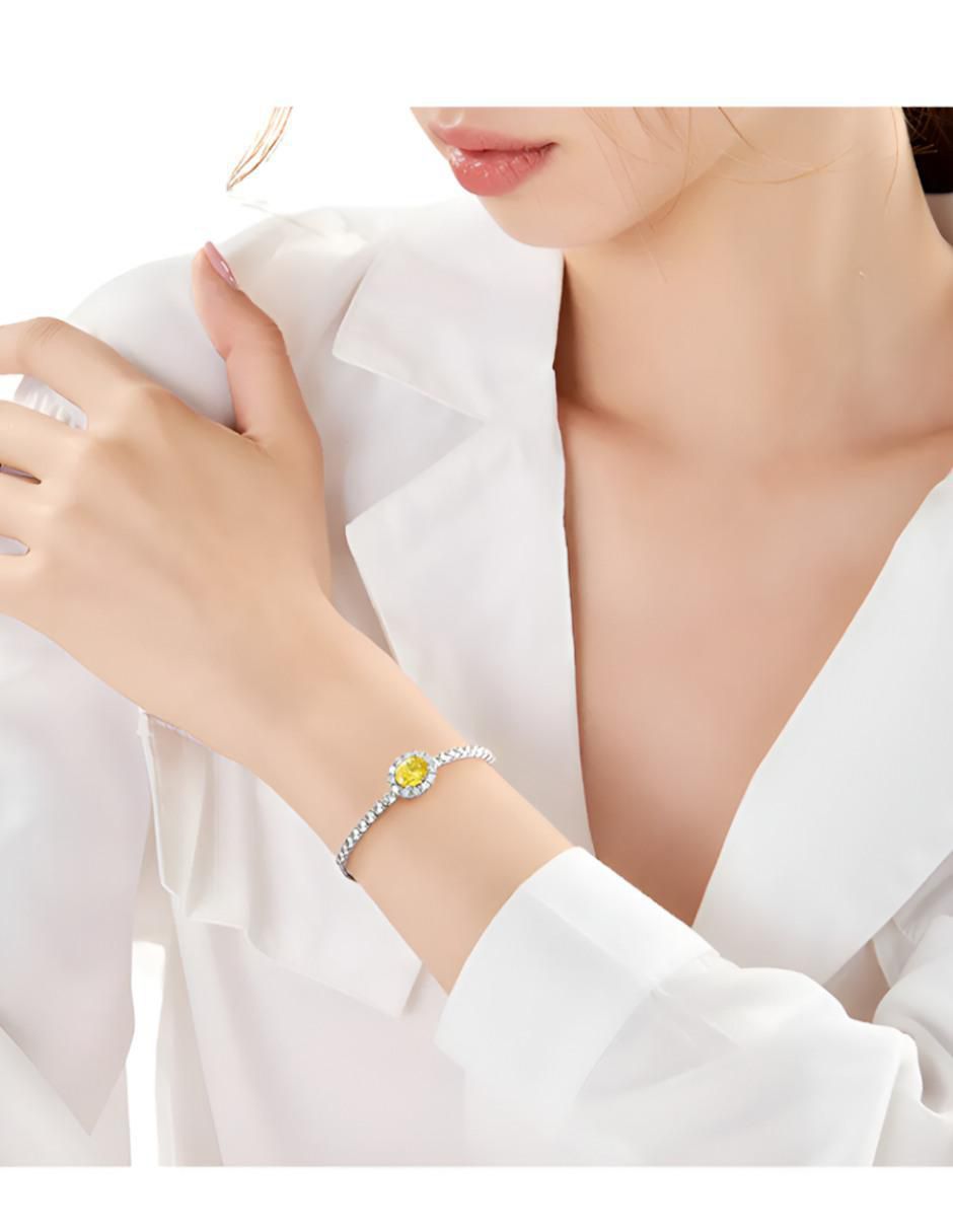 Pulsera de plata P 925 con acabado brillante 3