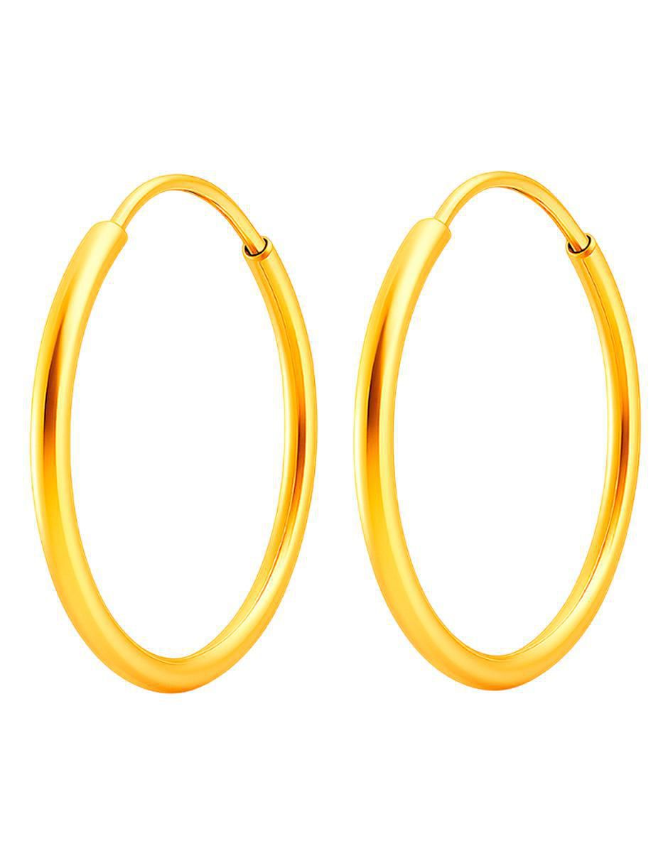 Arracadas de oro 10 K