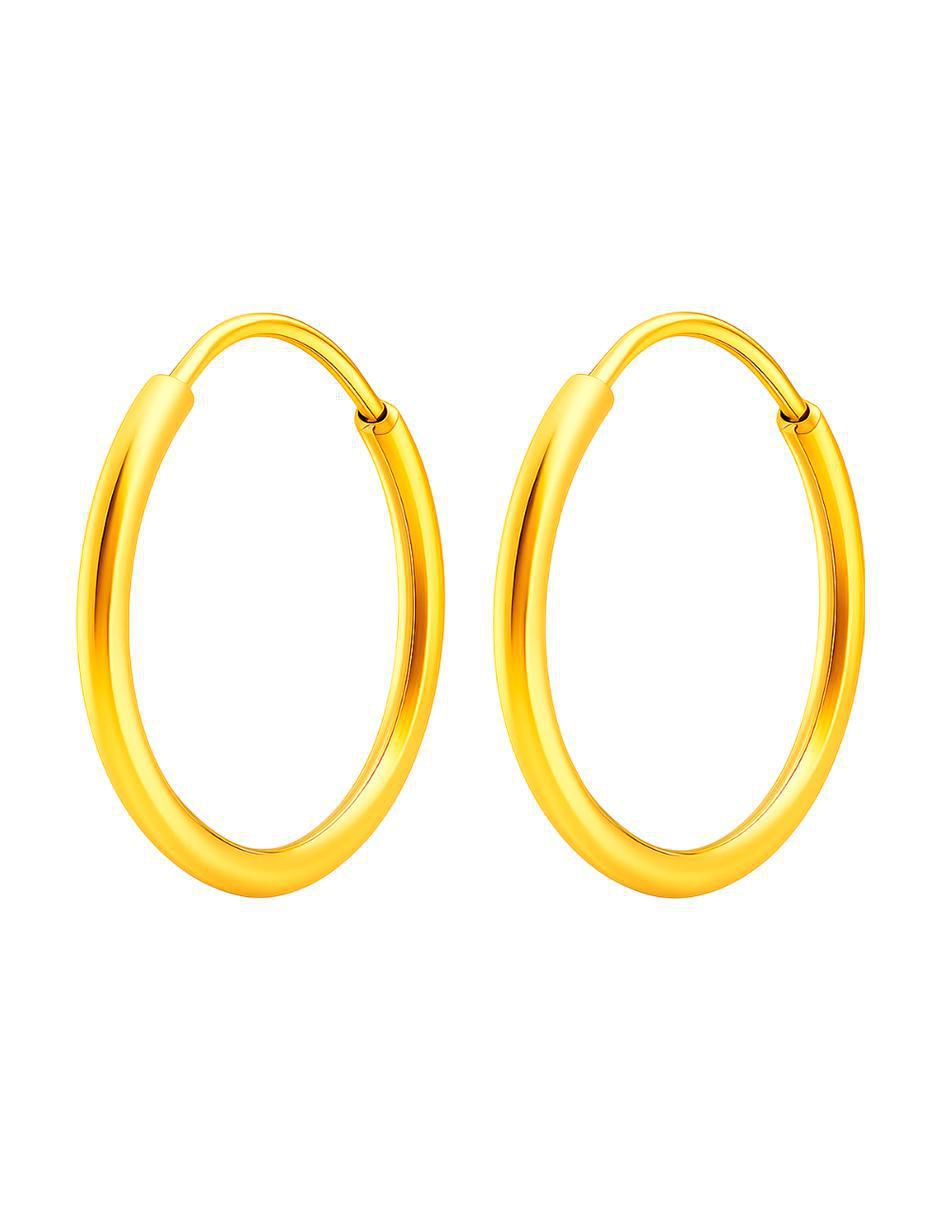 Arracadas de oro 10 K