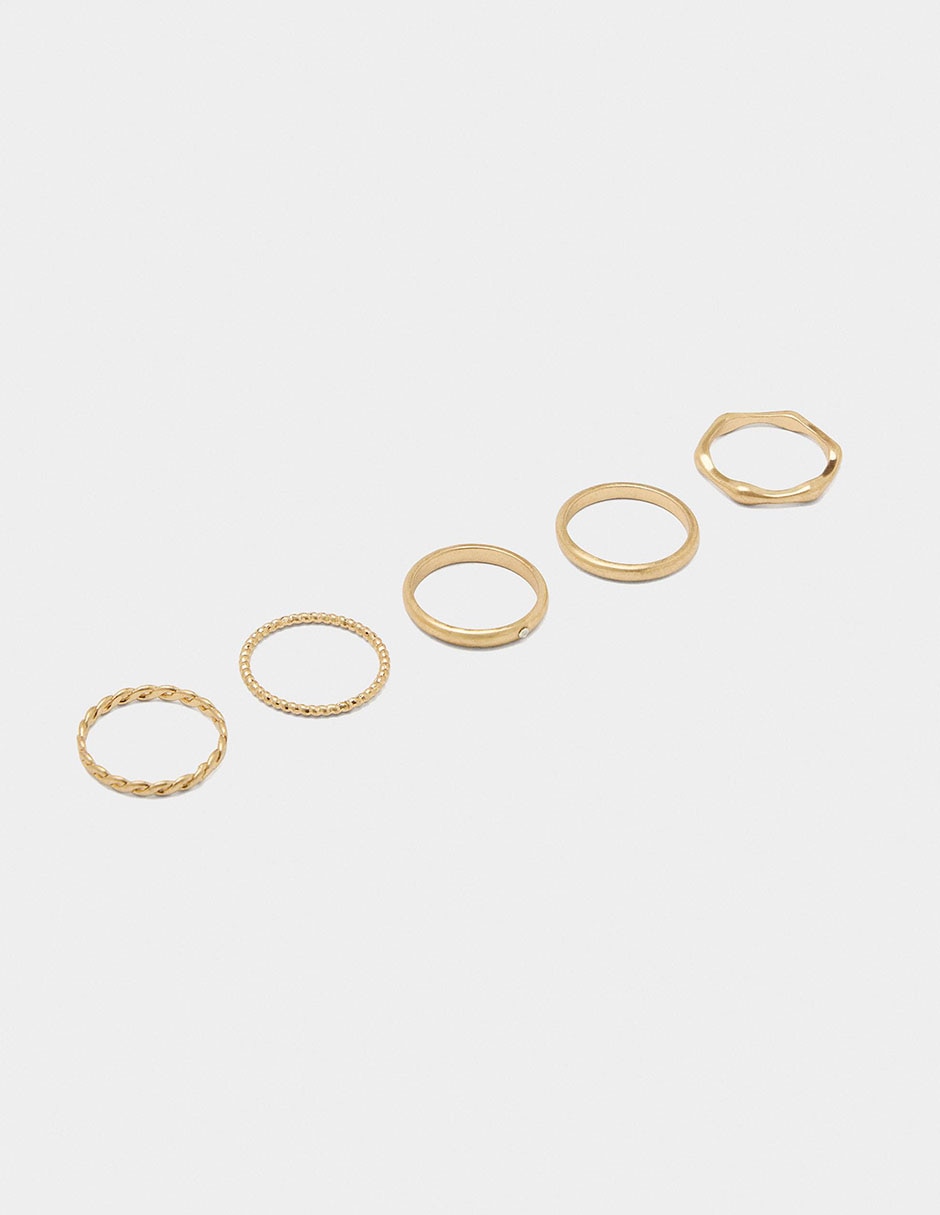Anillo Golden Basics 3