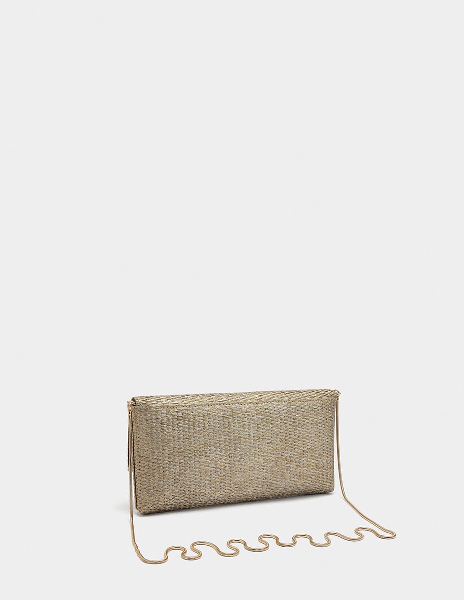 Bolsa clutch New Sandstraw para mujer 3