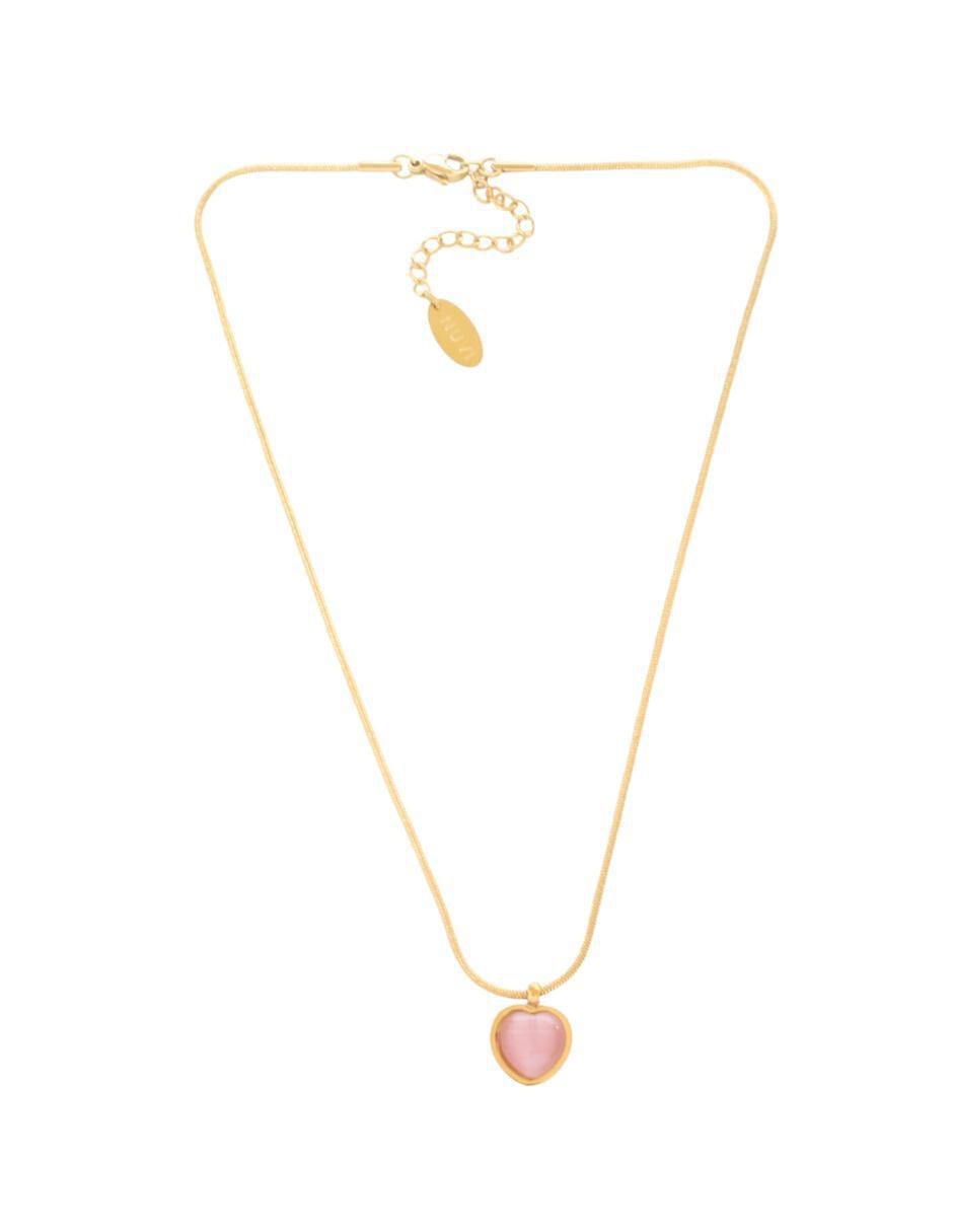 Collar con dije de corazón 2