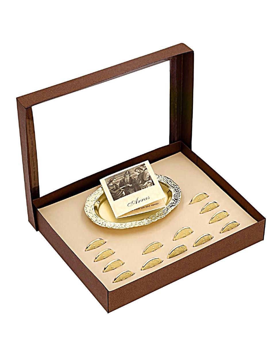 Arras matrimoniales chapa de oro 18 K