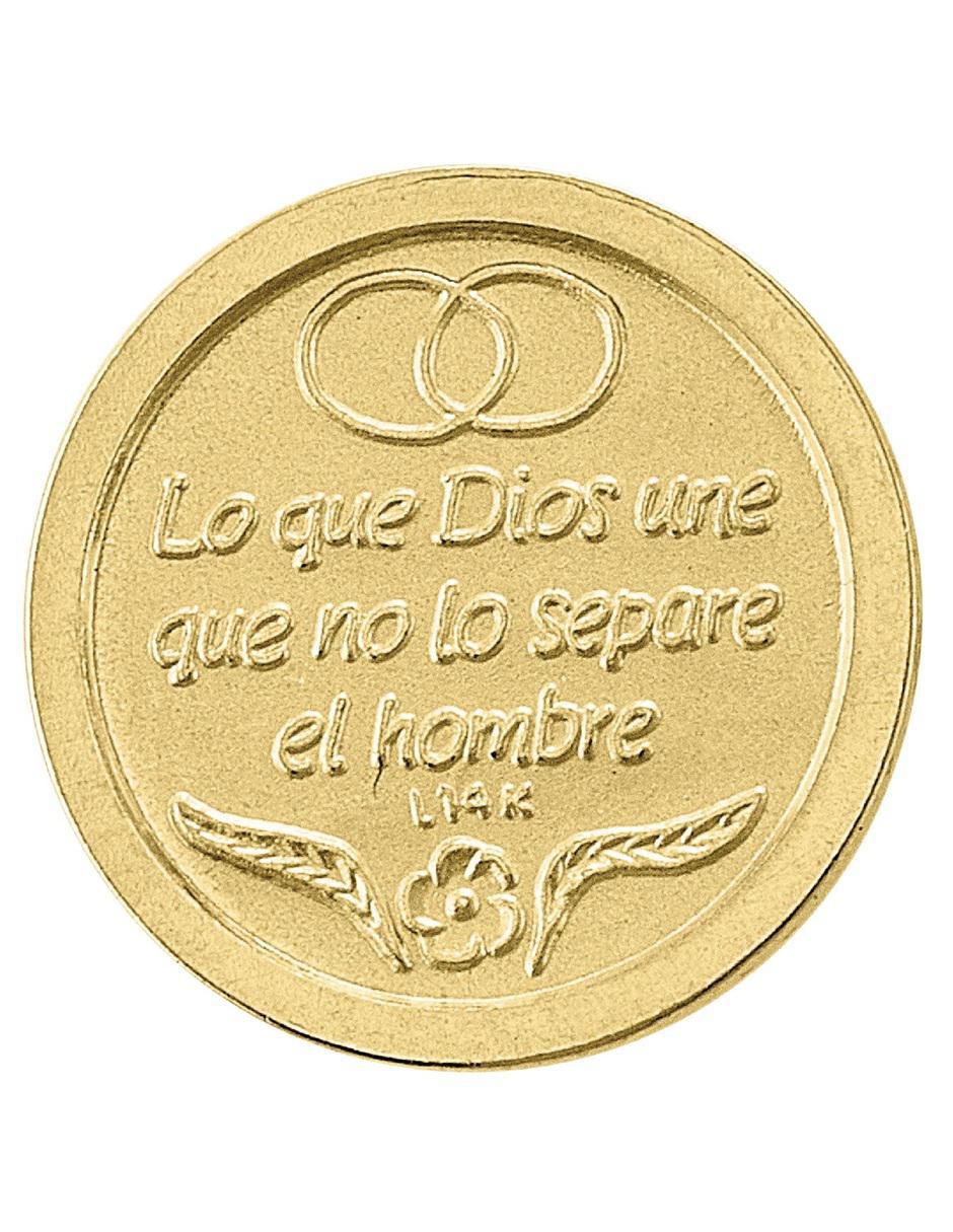 Arras matrimoniales chapa de oro 18 K 2