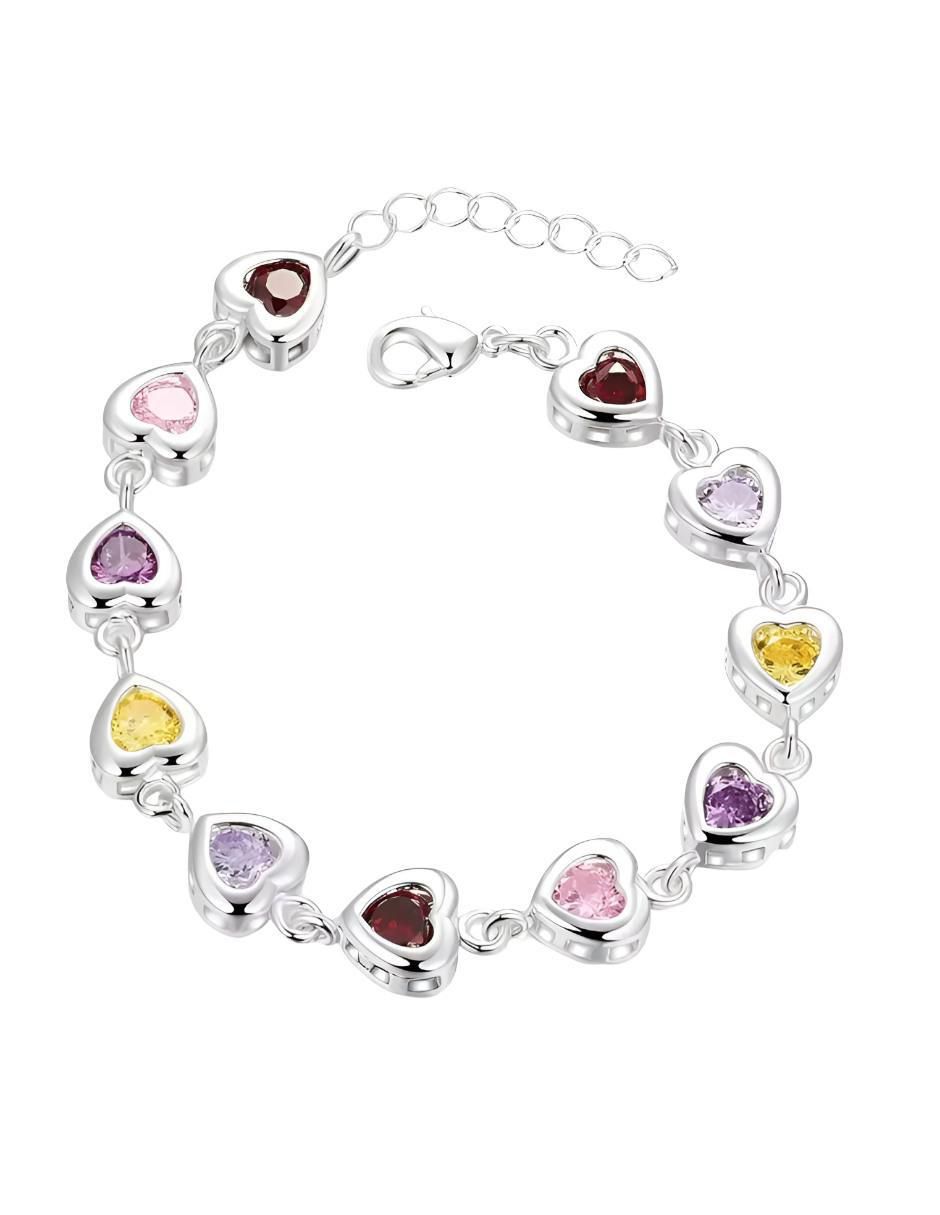Pulsera con cristal con acabado brillante Pulsera con cristal con acabado brillante