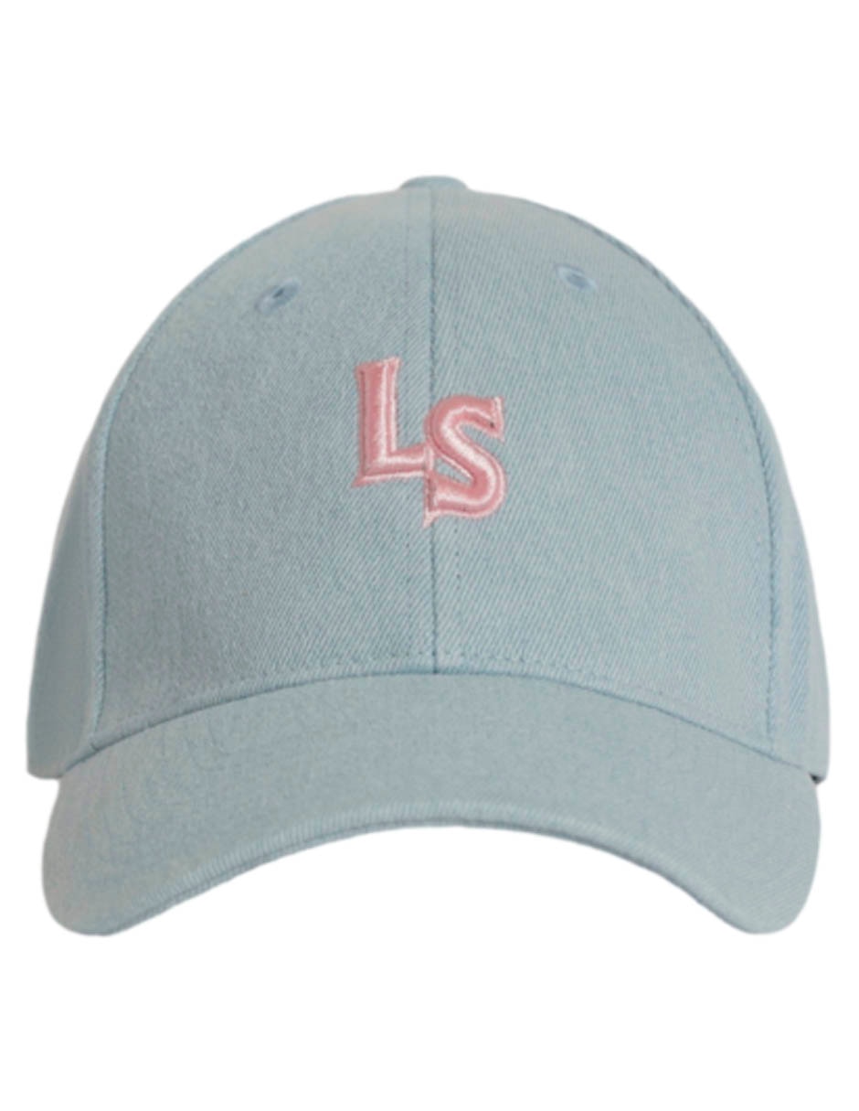 Gorra visera curva correa ajustable casual para mujer