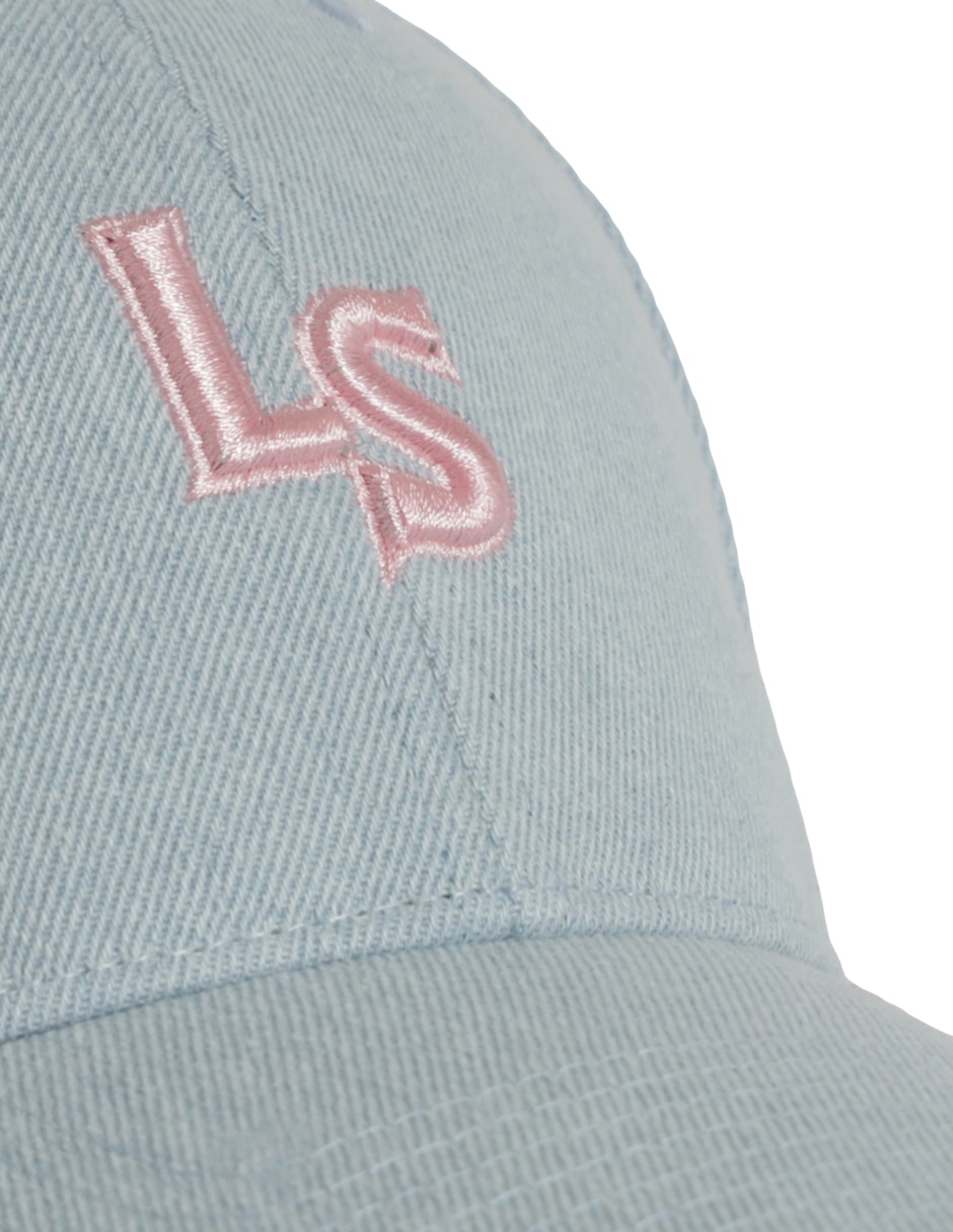 Gorra visera curva correa ajustable casual para mujer 8