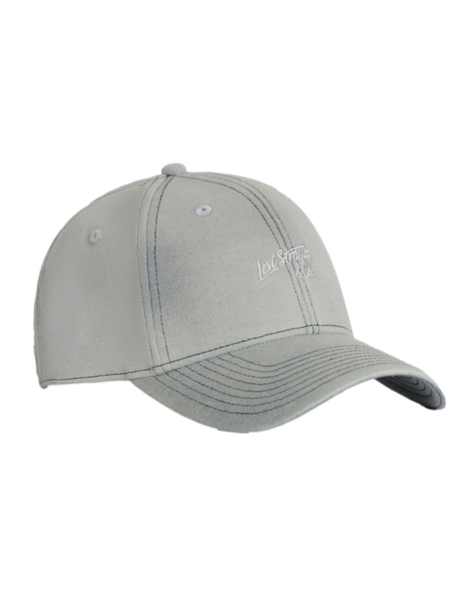 Gorra visera curva correa ajustable casual para mujer 2