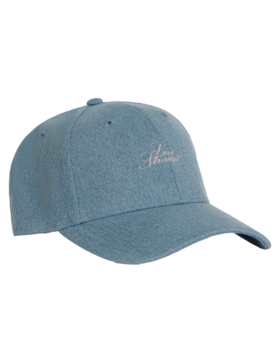 Gorra visera curva correa ajustable casual para mujer 6