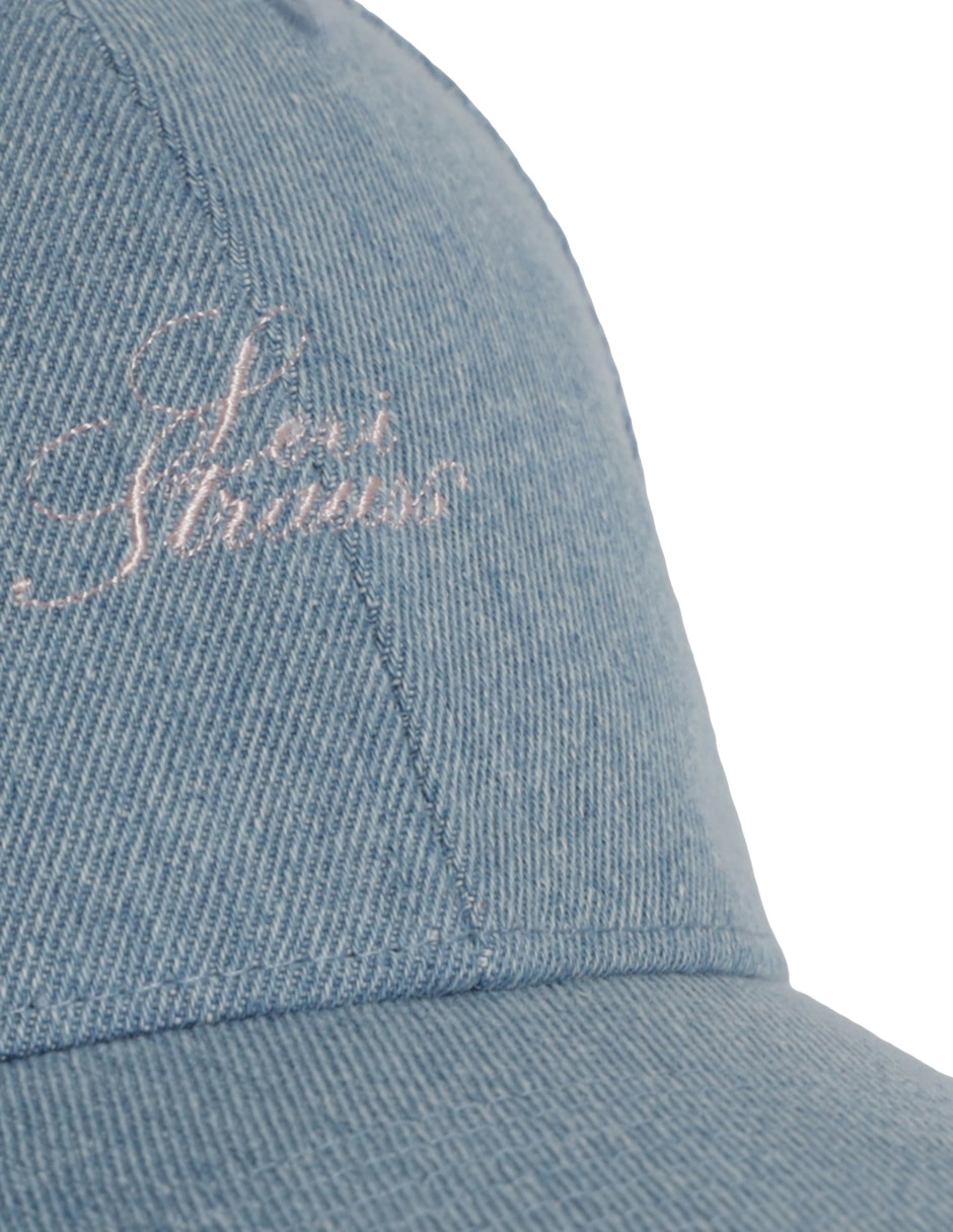 Gorra visera curva correa ajustable casual para mujer 7
