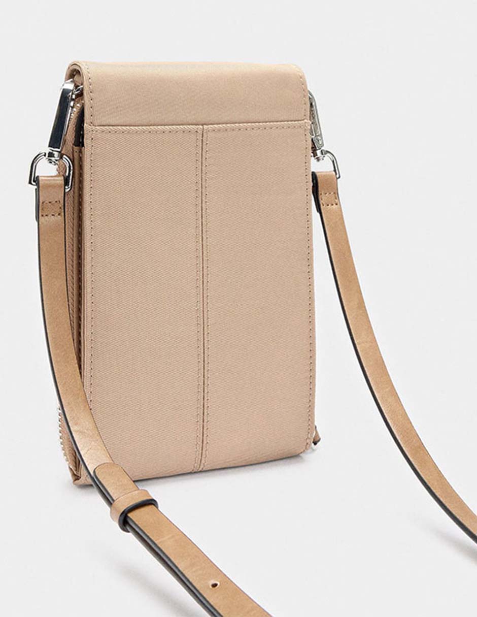 BOLSO P/CELULAR PARFO, SIN TAMAÑO, BEIGE