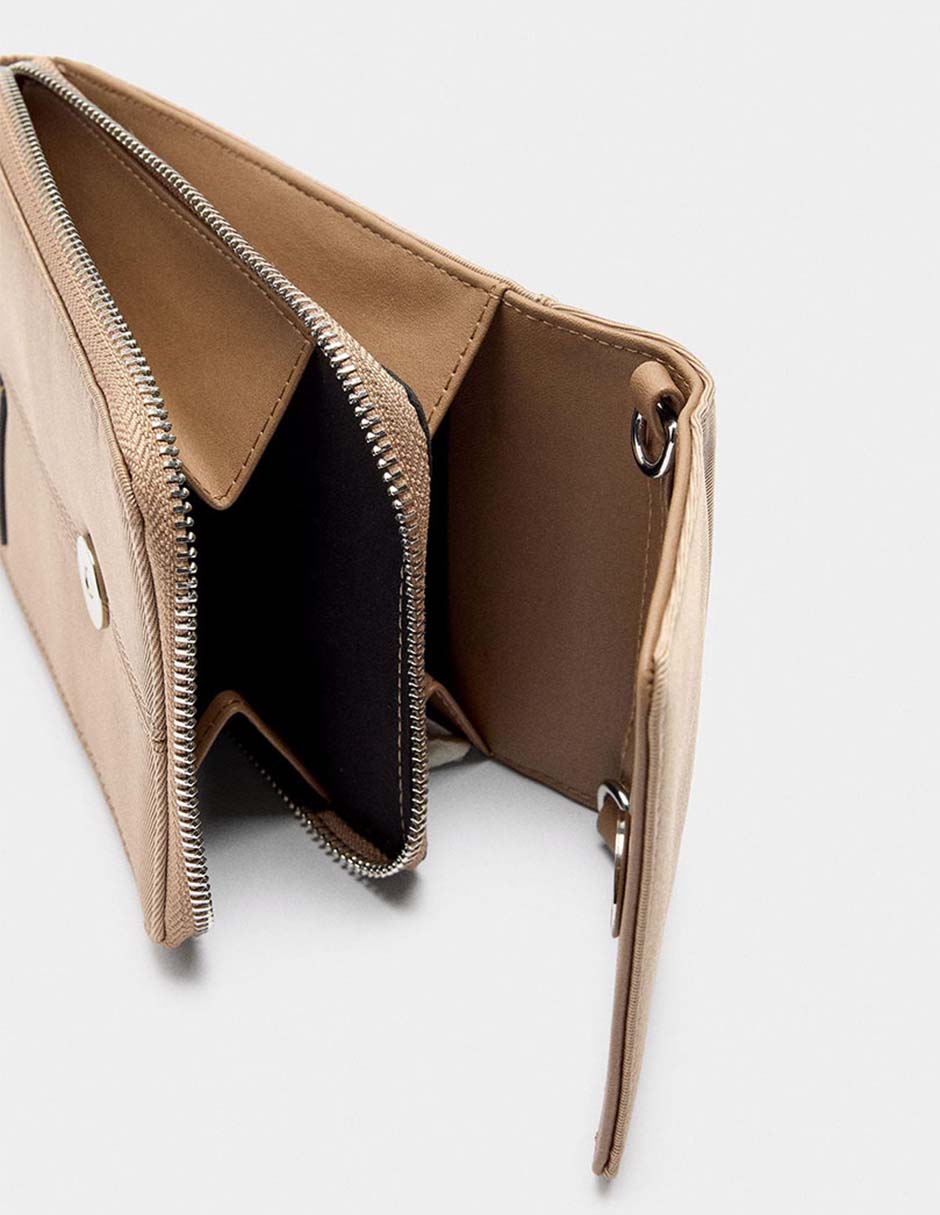 BOLSO P/CELULAR PARFO, SIN TAMAÑO, BEIGE