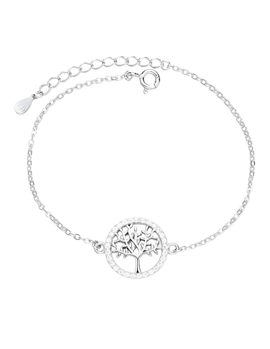 Pulsera de plata P 925 con acabado brillante