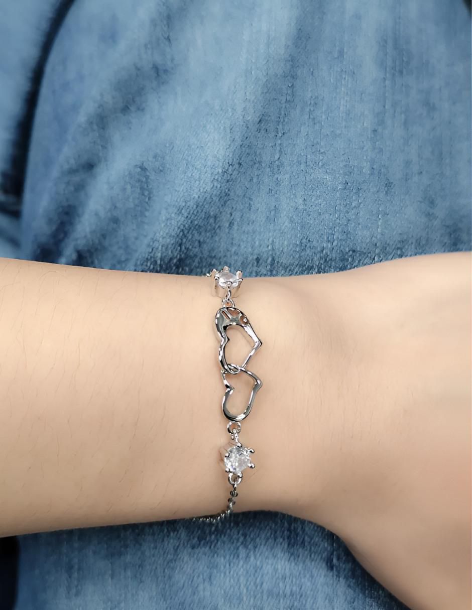 Pulsera de plata P 925 con acabado brillante 4