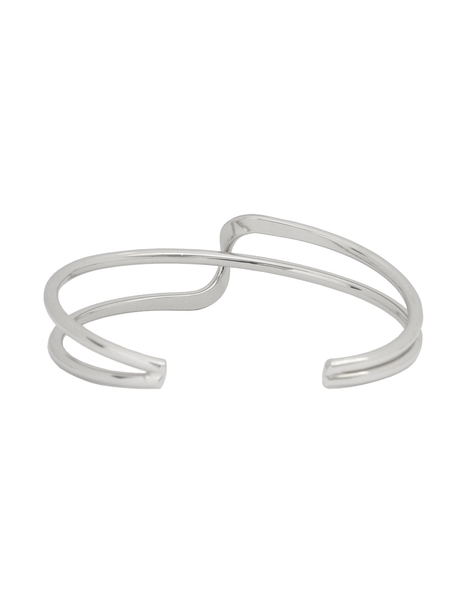 BRAZALETE MAP MB20083GD META, PLATEADO