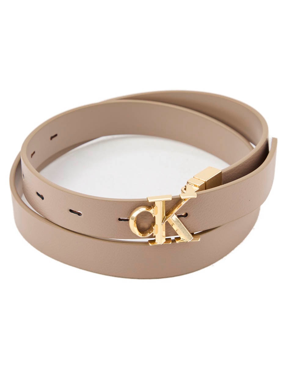 Cinturón de piel para mujer