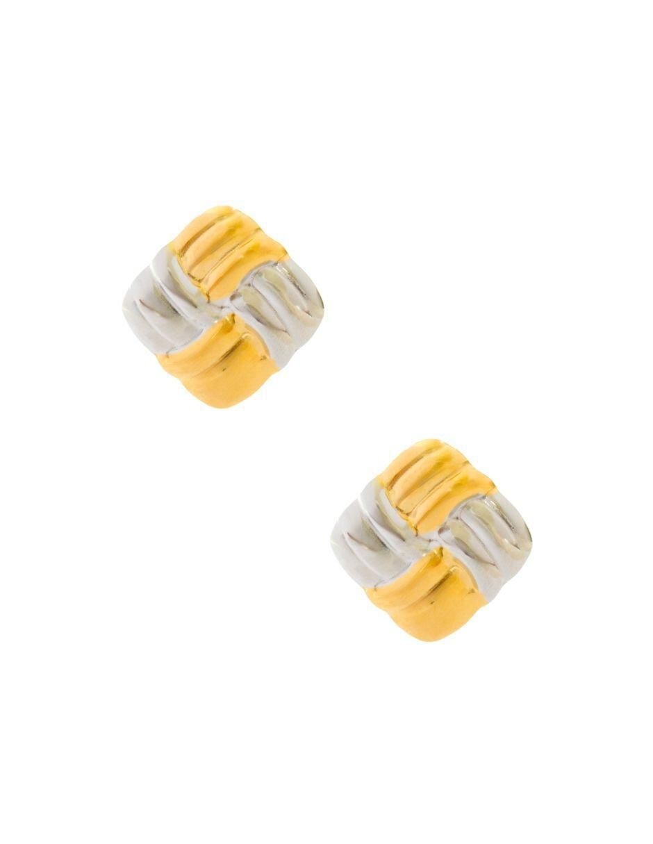 Aretes de rombo con acabado brillante Aretes de rombo con acabado brillante