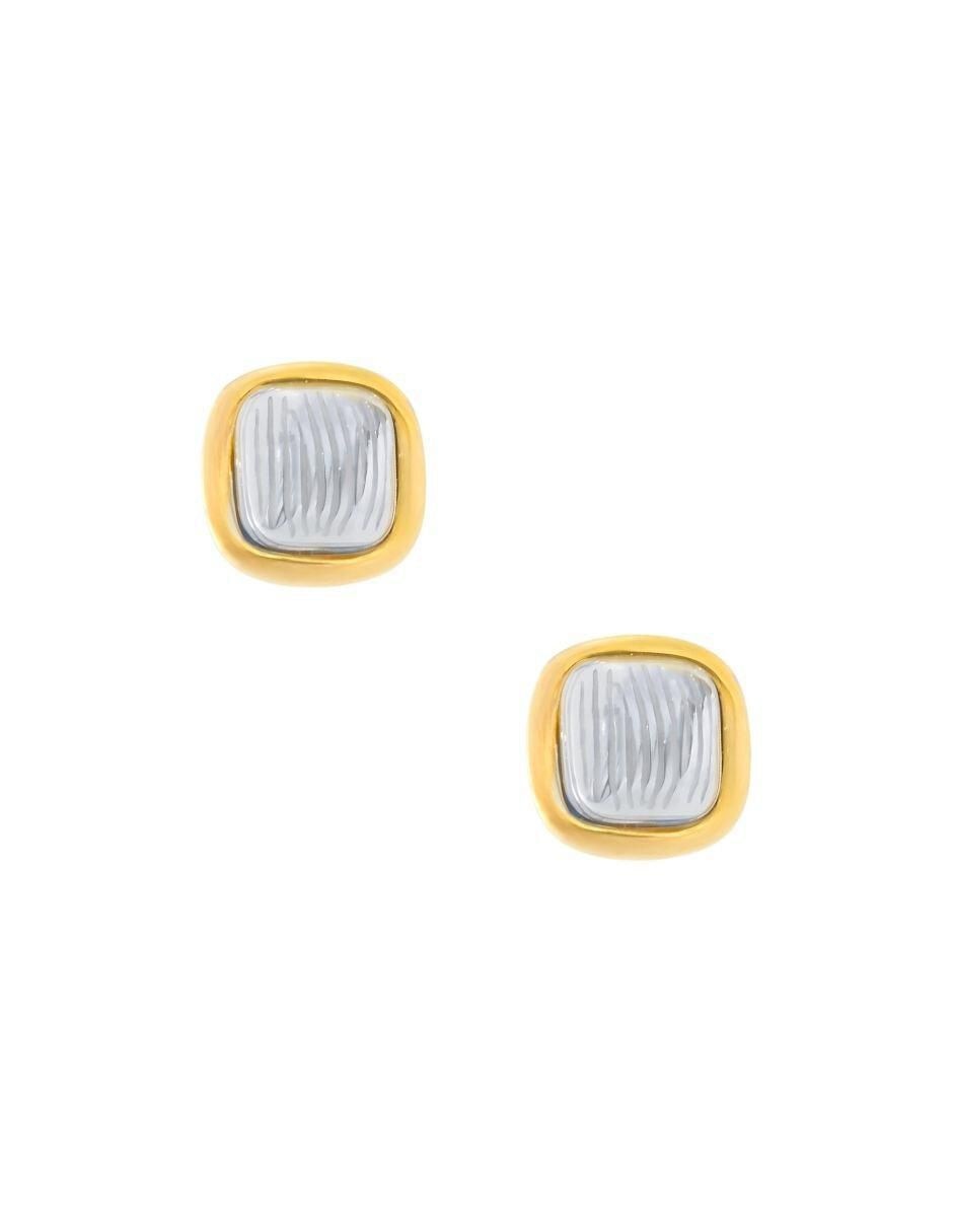 Broqueles cuadrados con acabado brillante Broqueles cuadrados con acabado brillante