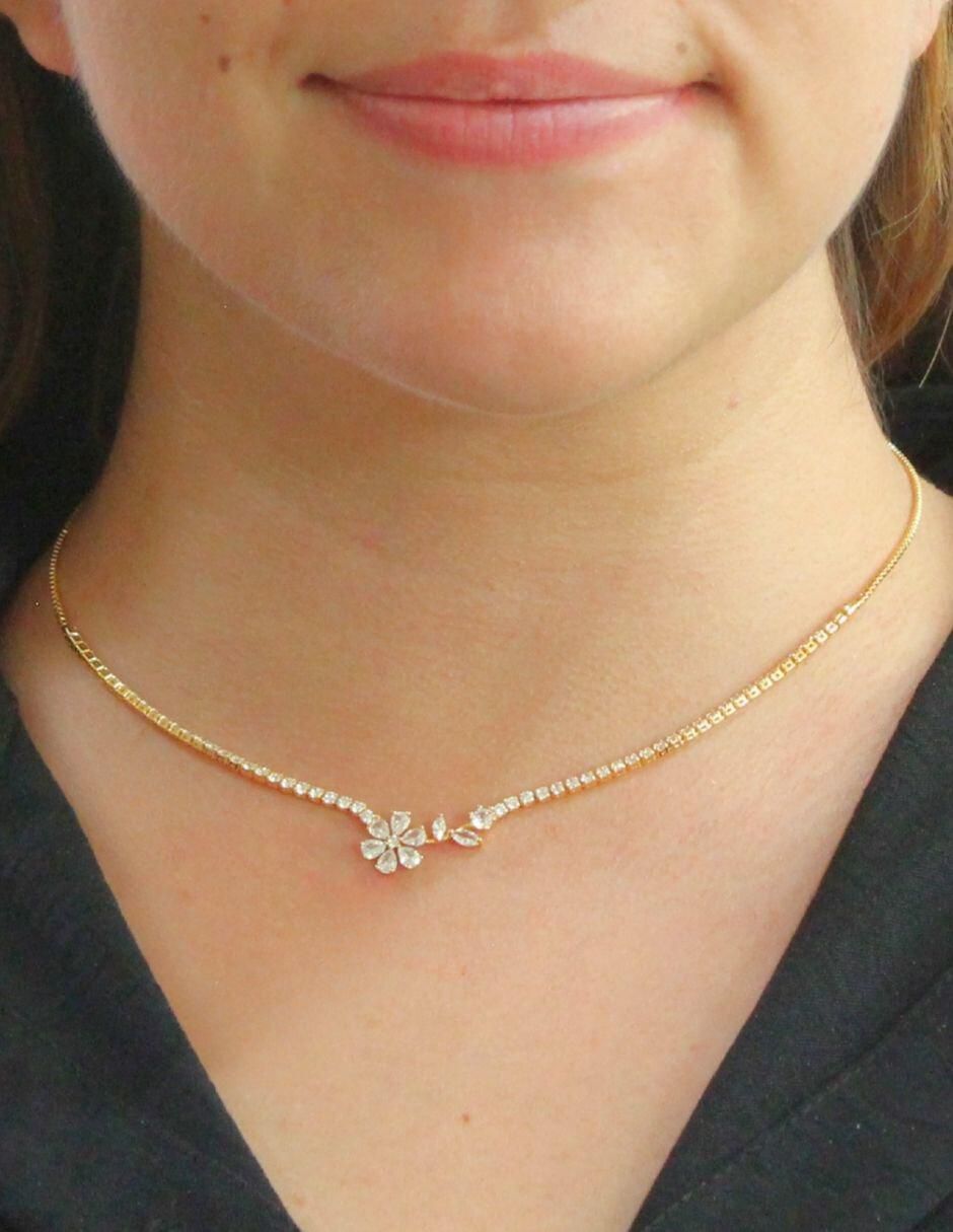 Collar de flor Coleccion Moda 4