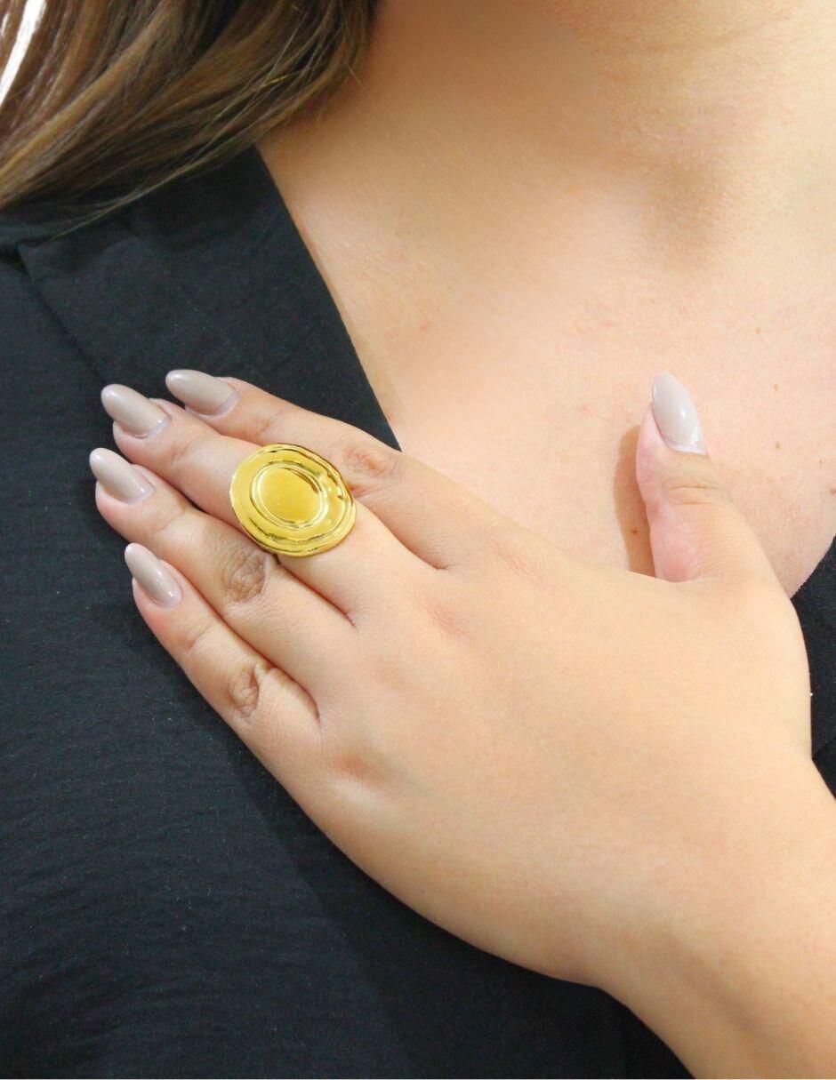 Anillo oval brillante 4