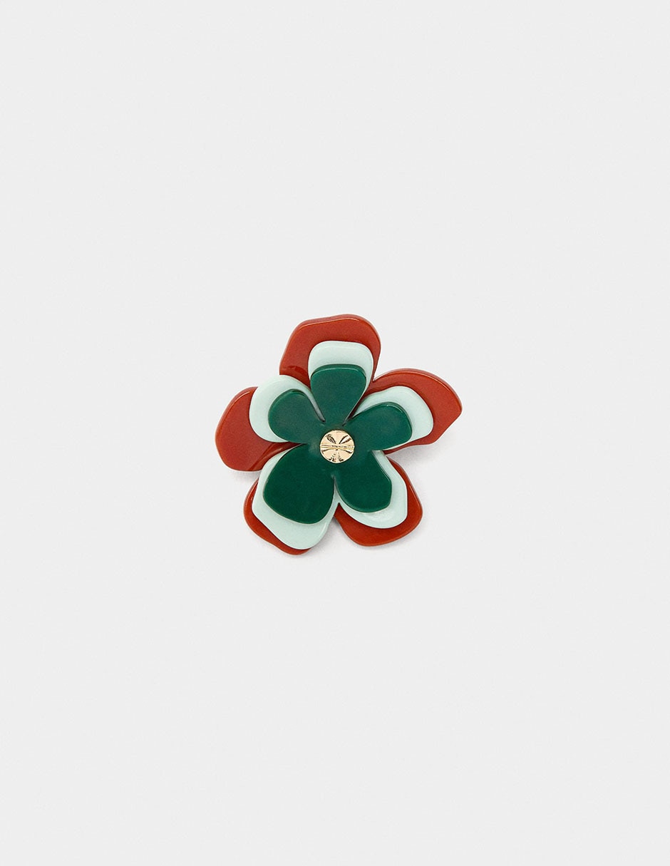 Broche flor
