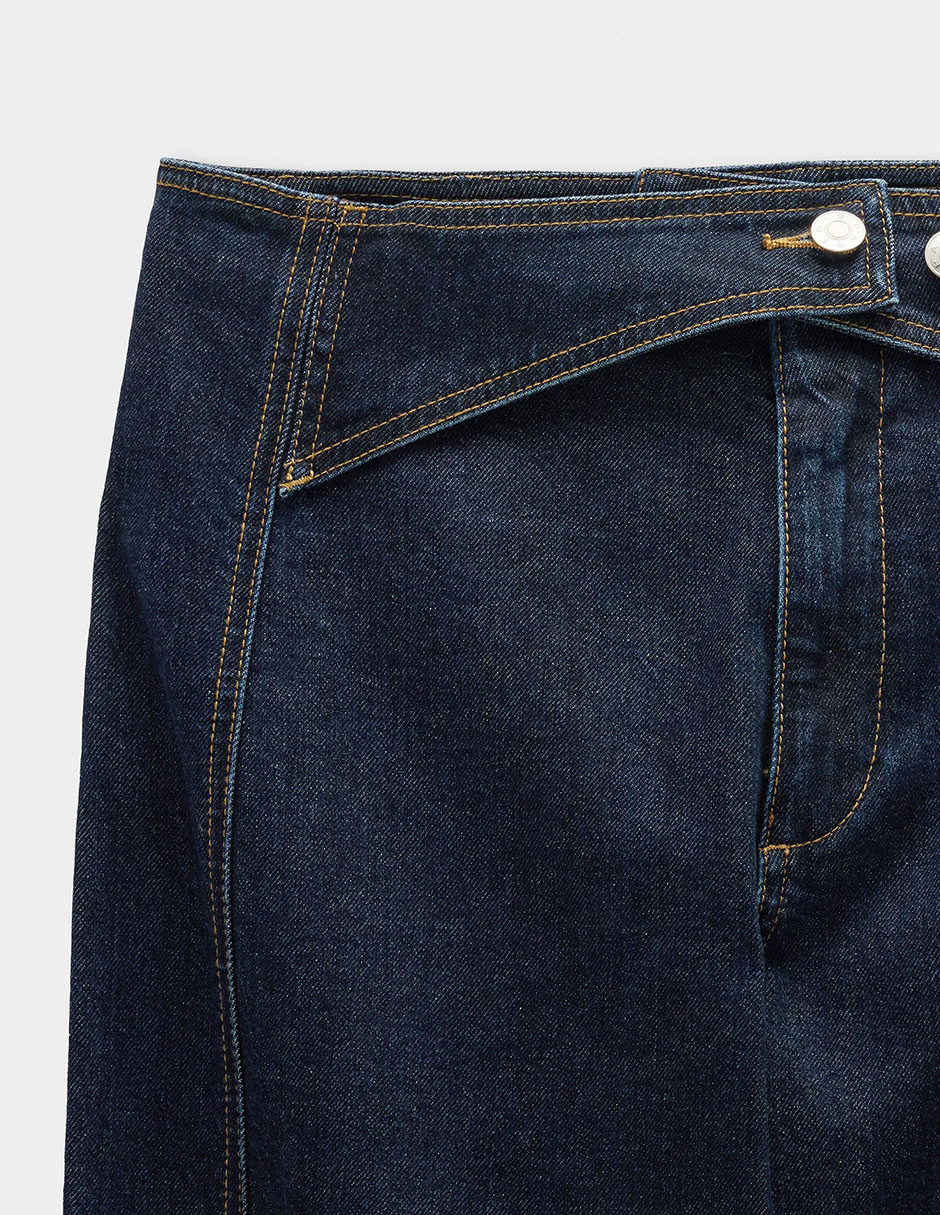 Jeans straight para mujer 7