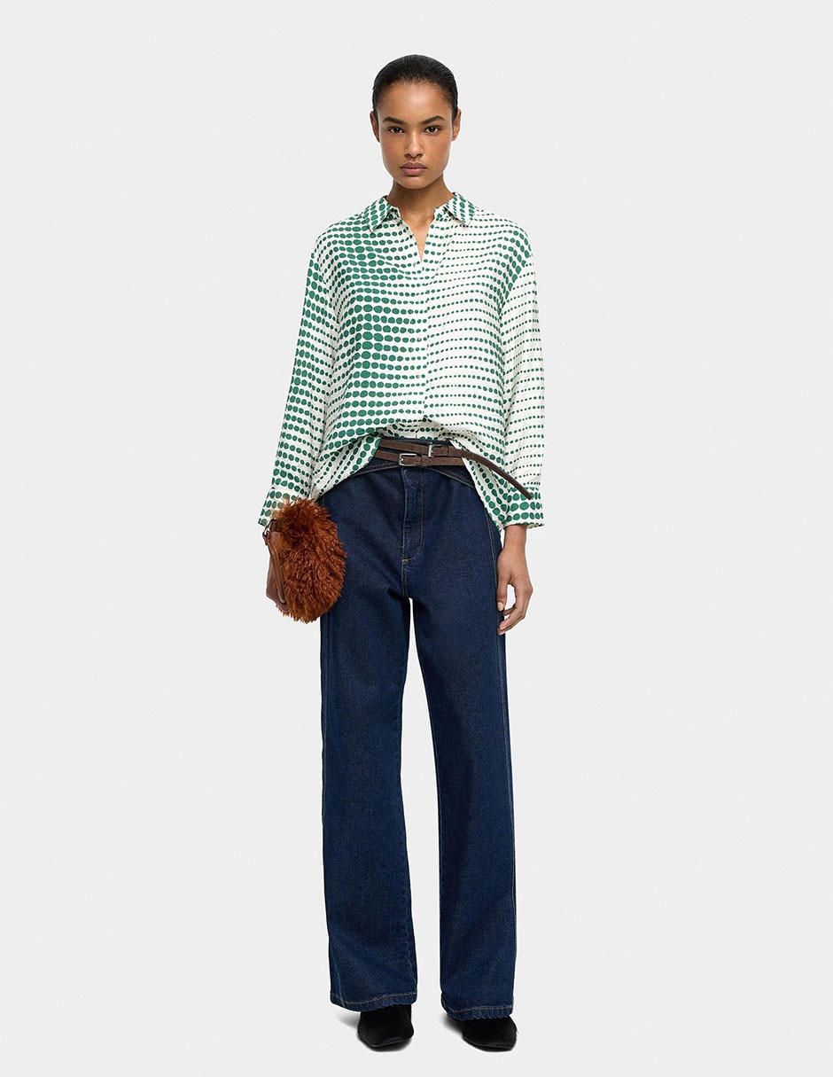 Camisa Paris Dezembro manga larga para mujer 3