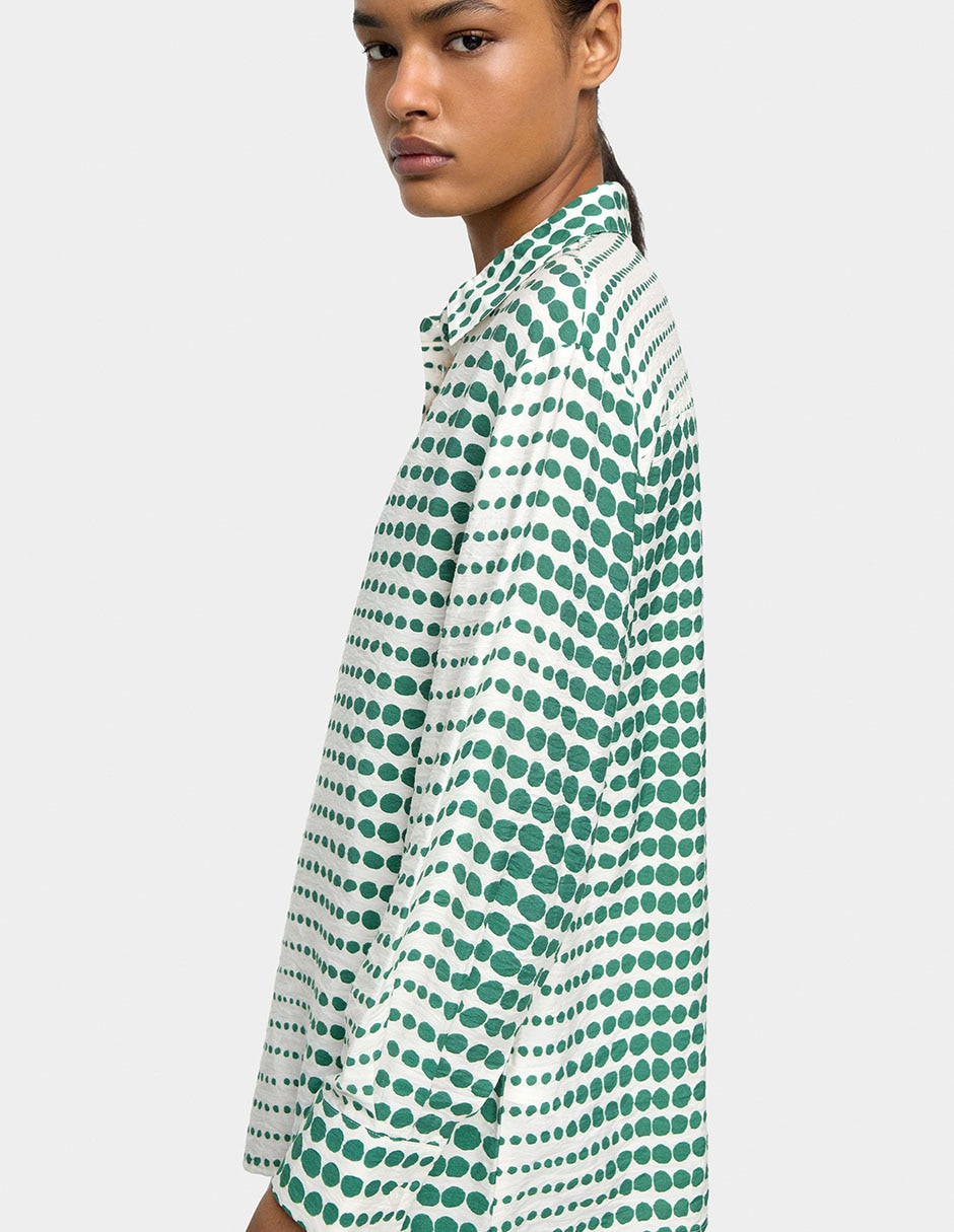 Camisa Paris Dezembro manga larga para mujer 4