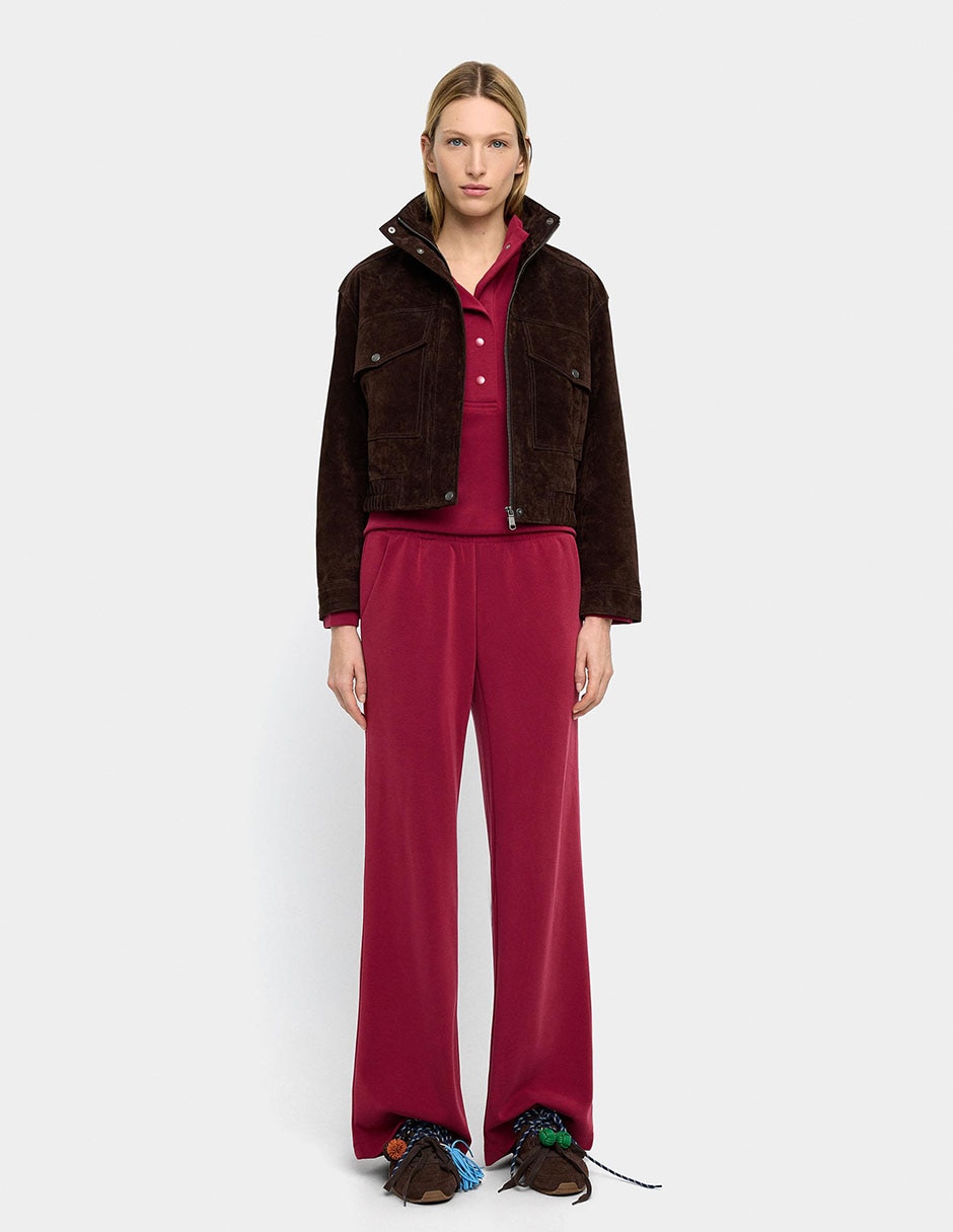 Pantalón relaxed straight para mujer