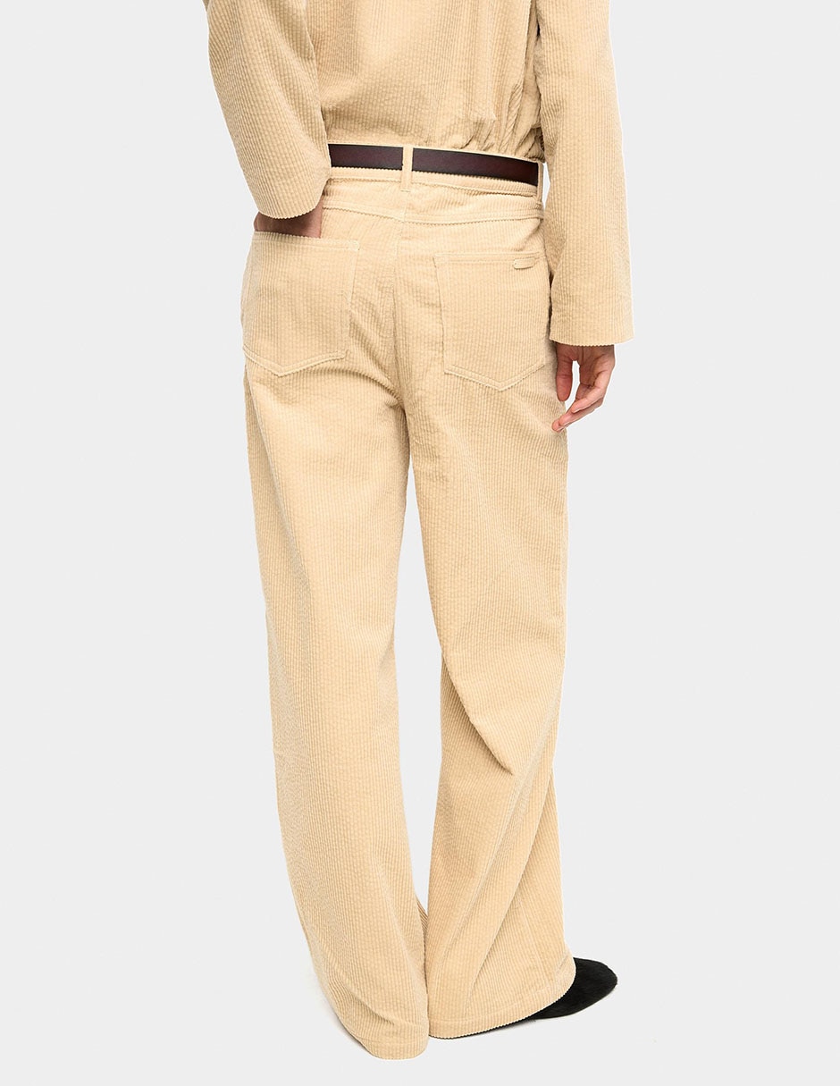 Pantalón relaxed wide leg para mujer 2
