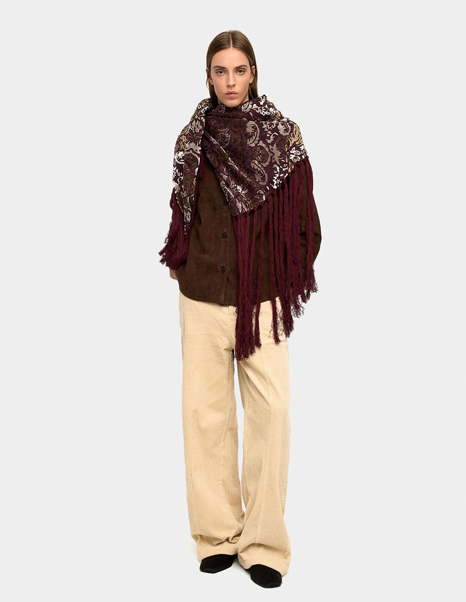 Pantalón relaxed wide leg para mujer 3