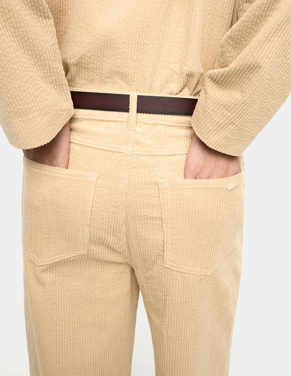 Pantalón relaxed wide leg para mujer 4