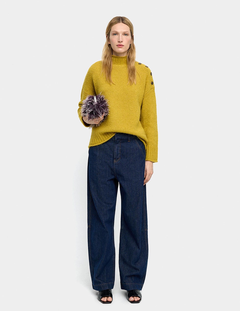 Suéter cuello alto para mujer Suéter cuello alto para mujer