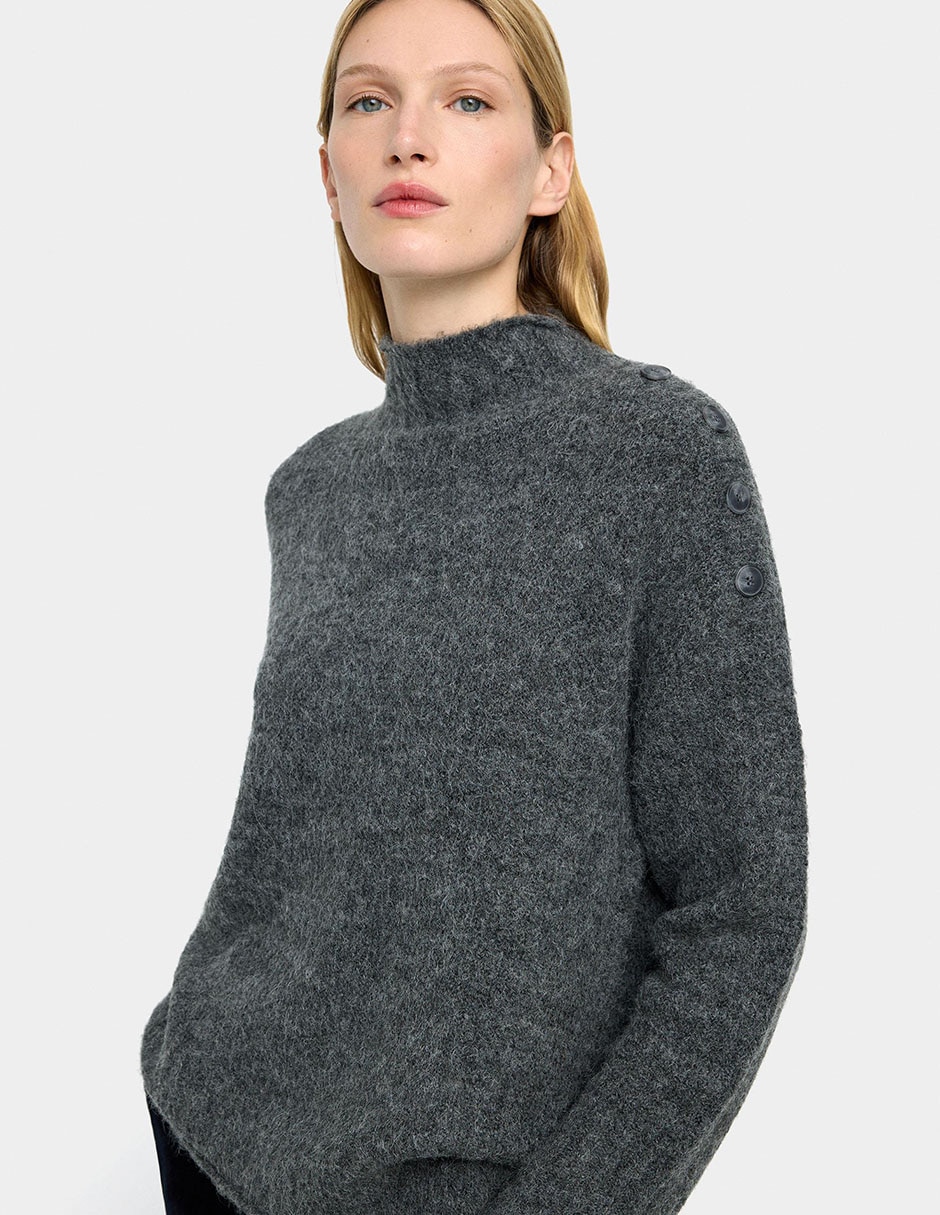Suéter cuello alto para mujer 2