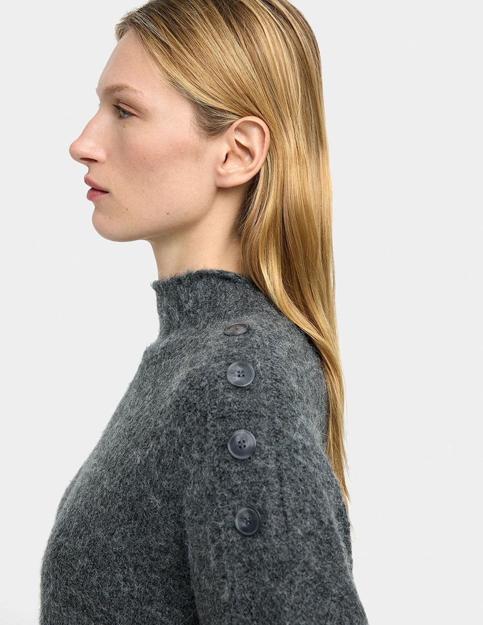 Suéter cuello alto para mujer 3