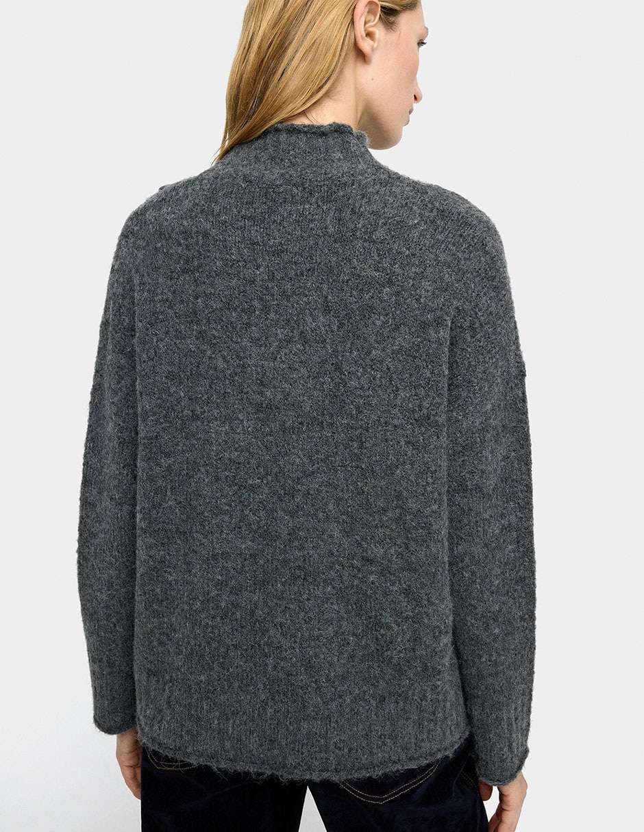 Suéter cuello alto para mujer 4