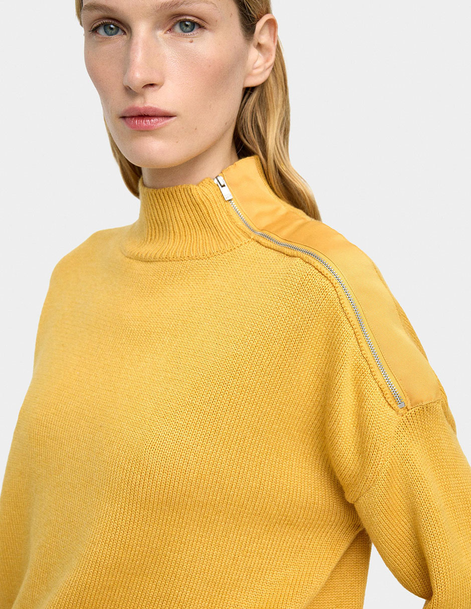 Suéter cuello alto para mujer 2