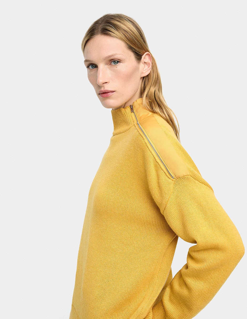 Suéter cuello alto para mujer 4