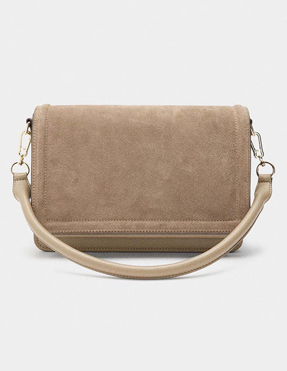 CROSSBODY PARFOI, SIN TAMAÑO, GRIS MEDIO