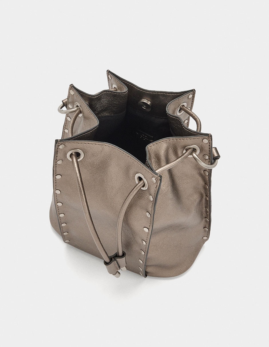 Bolsa bucket para mujer 5